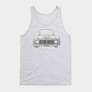 Morris Minor MM 1950s British classic car Tank Top